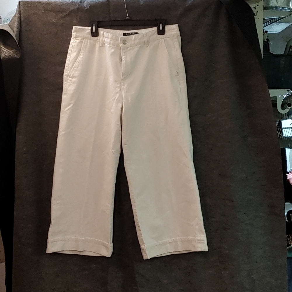 Vintage Ralph Lauren Stove Pipe leg Cropped Pants